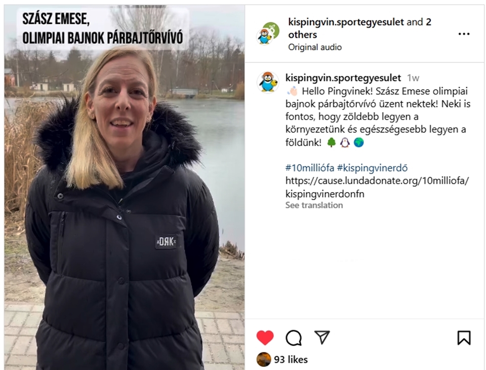 Szász Emese párbajtőrvívó olimpiai bajnok